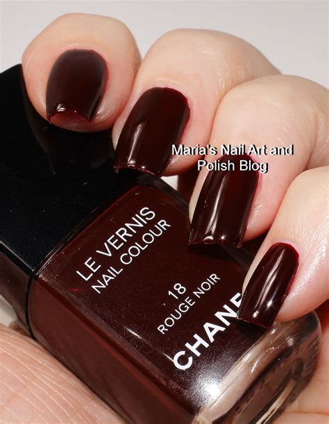 rouge et noir smalto chanel|Chanel nail polish colors.